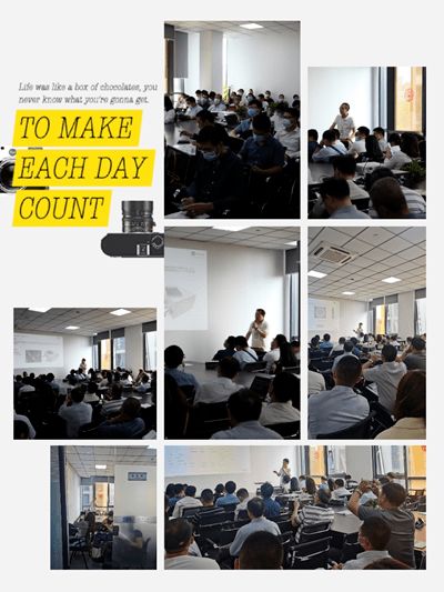 与光同行 研讨会工厂参观活动 艾微视图像科技